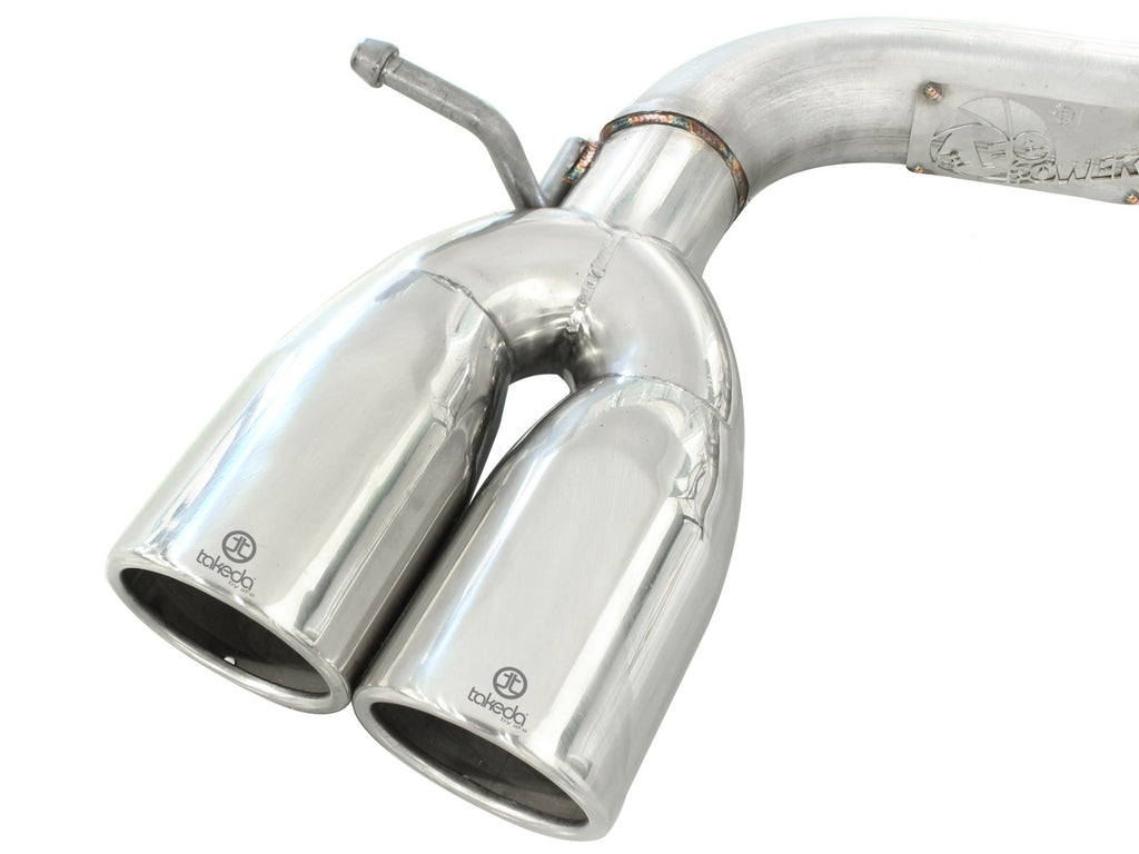 aFe Takeda 2-1/2 IN 304 Stainless Steel Axle-Back Exhaust Systems - Scion xB 2008-2015