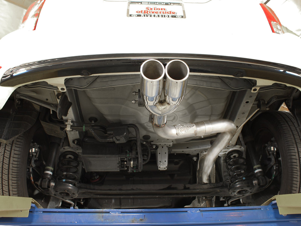 aFe Takeda 2-1/2 IN 304 Stainless Steel Axle-Back Exhaust Systems - Scion xB 2008-2015