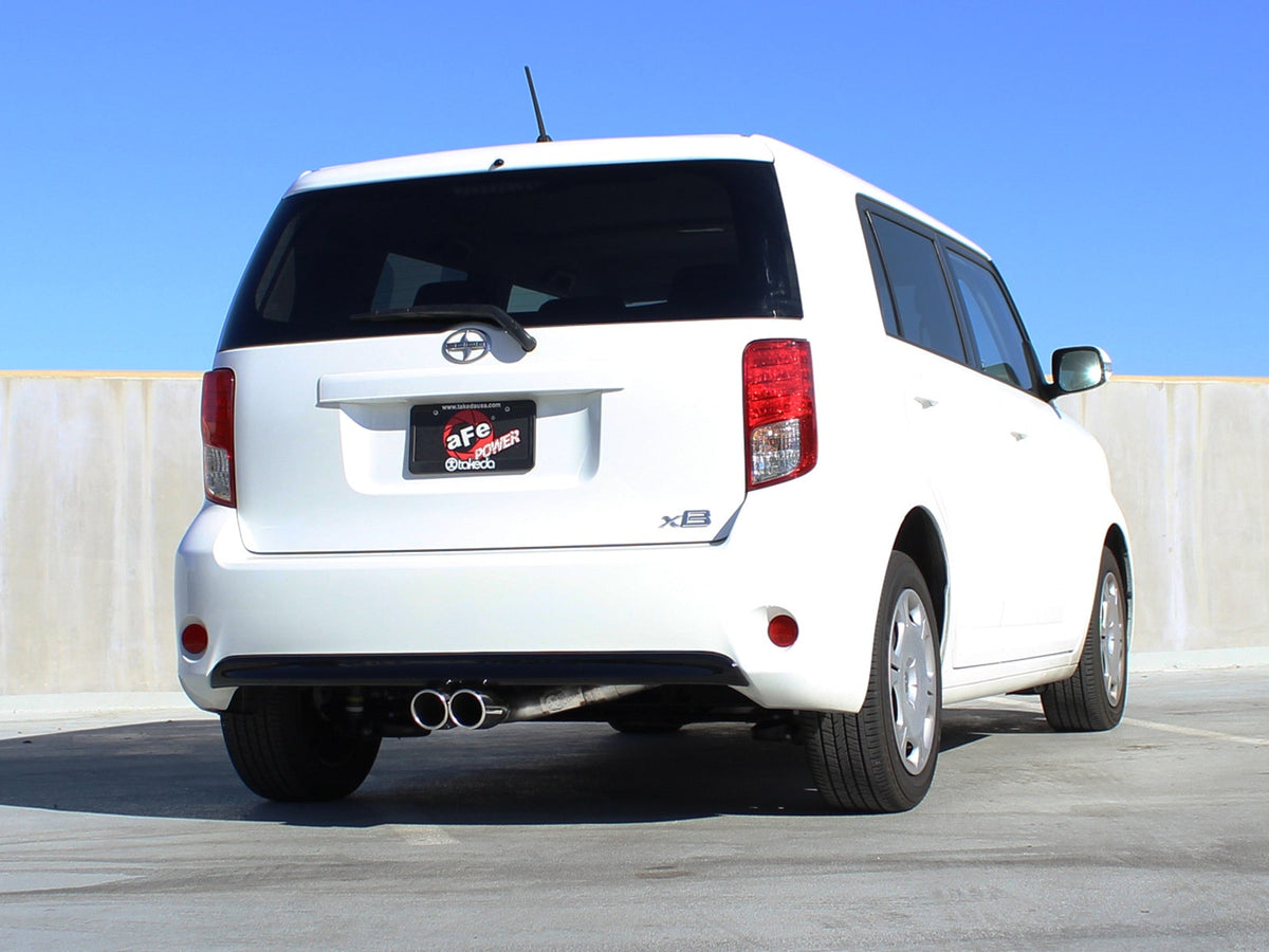 aFe Takeda 2-1/2 IN 304 Stainless Steel Axle-Back Exhaust Systems - Scion xB 2008-2015