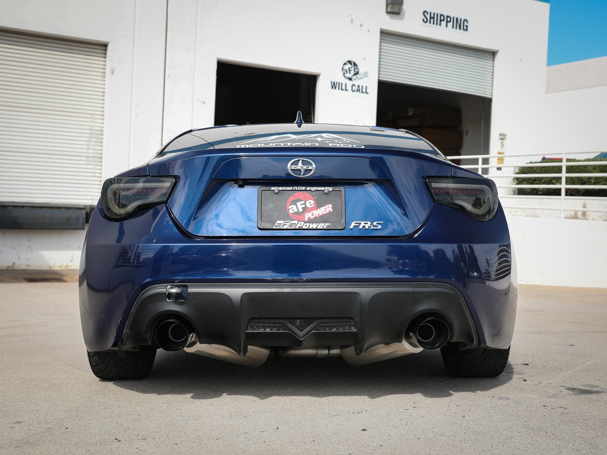aFe Takeda 2-1/2 IN 304 Stainless Steel Cat-Back Exhaust System - Toyota GR86/FR-S/BRZ 2013-2026