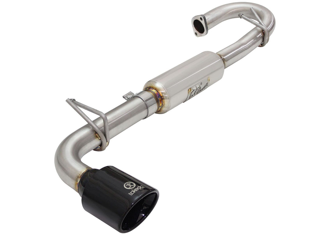 aFe Takeda 2-1/4 to 2-1/2 IN 304 Stainless Steel Axle-Back Exhaust System - Scion tC 2011-2016
