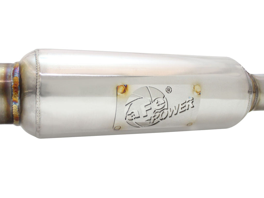 aFe Takeda 2-1/4 to 2-1/2 IN 304 Stainless Steel Axle-Back Exhaust System - Scion tC 2011-2016
