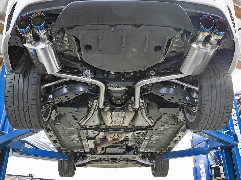 aFe Takeda 2 IN 304 Stainless Steel Axle-Back Exhaust System - Lexus RC200t 2016-2017 /RC300 2018-2023
