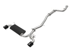 aFe Takeda 3 IN to 2-1/2 IN 304 Stainless Steel Cat-Back Exhaust System w/ Black Tip - Toyota GR Supra (A90) 2020-2026