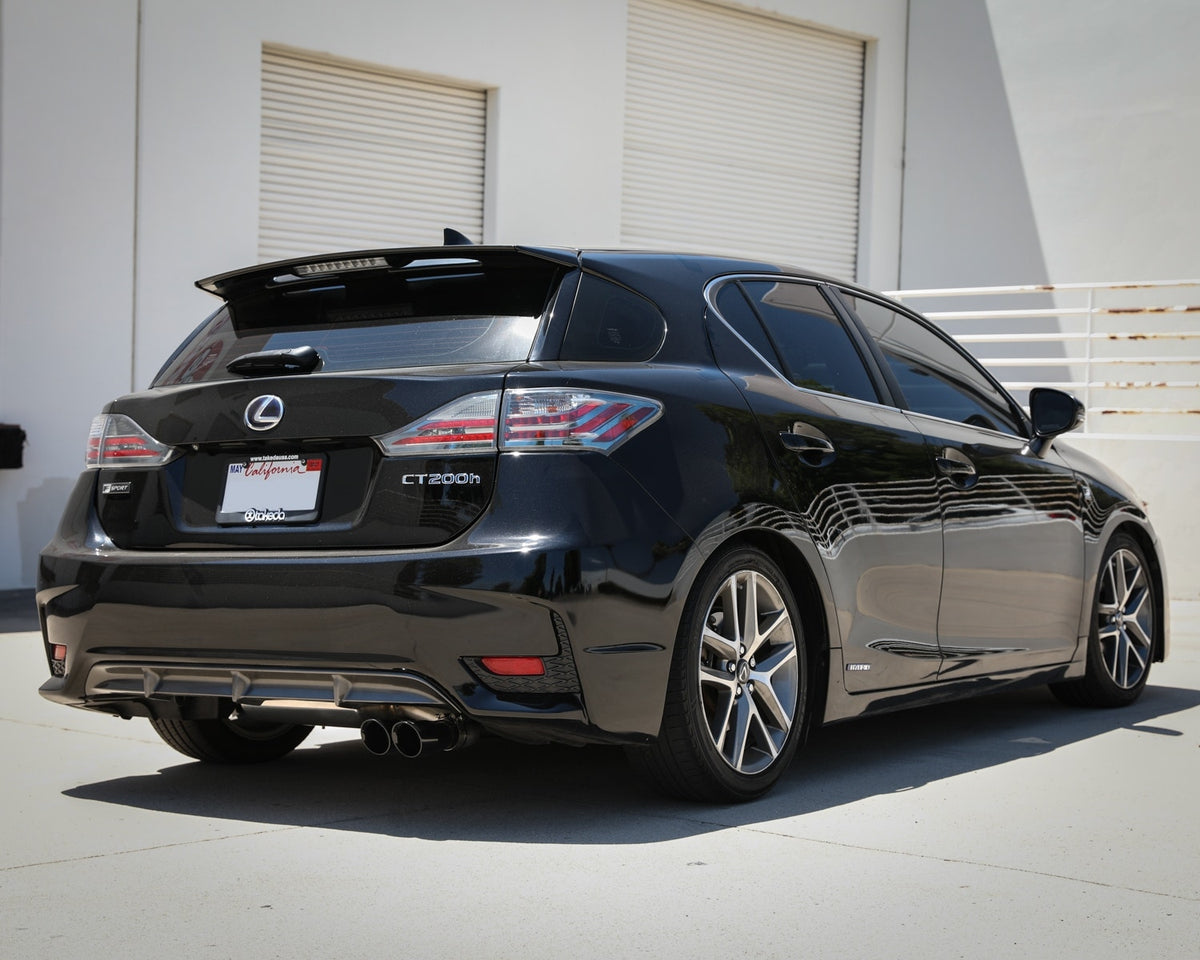 aFe Takeda 2 IN to 2-1/2 IN 304 Stainless Steel Cat-Back Exhaust System - Lexus CT200h 2011-2017