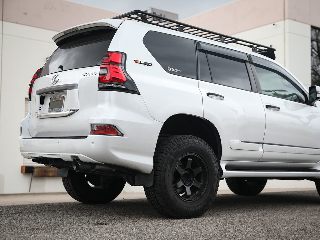 aFe Vulcan Series 2-1/2 IN 304 Stainless Steel Cat-Back Exhaust System w/ Black Tip - Lexus GX460 2010-2023