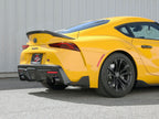 aFe Takeda 2-1/2 IN to 3 IN 304 Stainless Steel Cat-Back Exhaust System w/ Black Tip - Toyota GR Supra (A90) 2021-2024