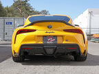 aFe Takeda 2-1/2 IN to 3 IN 304 Stainless Steel Cat-Back Exhaust System w/ Black Tip - Toyota GR Supra (A90) 2021-2024