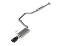 aFe Takeda 2-1/4 IN 304 Stainless Steel Cat-Back Exhaust System w/ Black Tip - Subaru Impreza 2012-2016