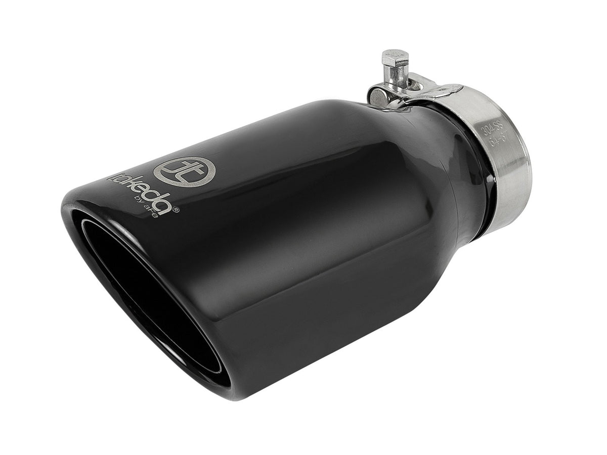 aFe Takeda 2-1/4 IN 304 Stainless Steel Cat-Back Exhaust System w/ Black Tip - Subaru Impreza 2012-2016