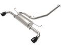 aFe Takeda 2-1/4 IN to 2-1/2 IN 304 Stainless Steel Cat-Back Exhaust System w/ Black Tip - Toyota RAV4 2019-2024