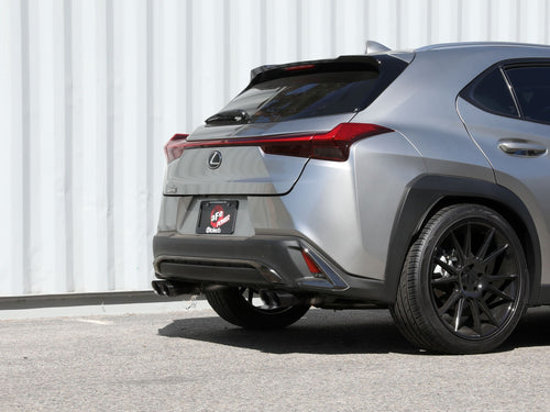 aFe Takeda 2 IN to 2-1/2 IN 304 Stainless Steel Cat-Back Exhaust System w/ Black Tip - Lexus UX200/UX250h 2019-2024