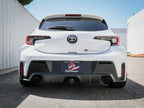 aFe Gemini XV 3 IN to 2-1/2 IN 304 Stainless Steel Cat-Back Exhaust System w/ Cut-Out Black - Toyota GR Corolla 2023-2026