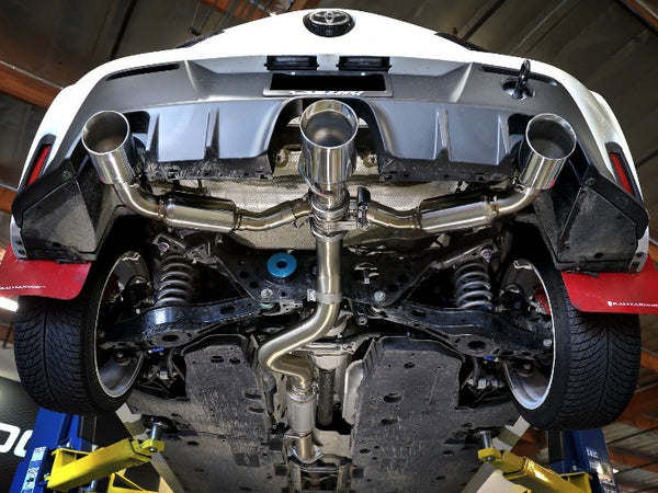 aFe Power Gemini XV Cat-Back Exhaust System w/ Black Tips - Toyota GR Corolla (2023+)