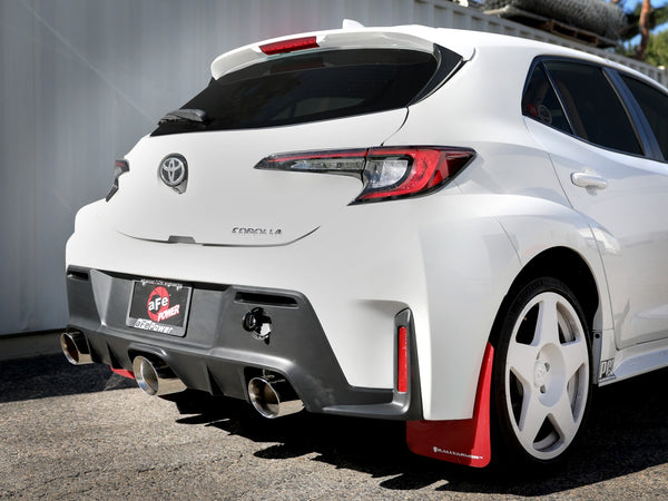 aFe Power Gemini XV Cat-Back Exhaust System w/ Polished Tips - Toyota GR Corolla (2023+)