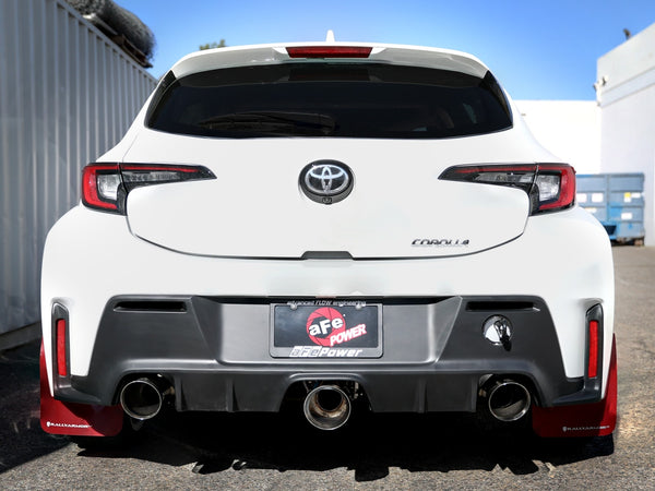 aFe Power Gemini XV Cat-Back Exhaust System w/ Polished Tips - Toyota GR Corolla (2023+)