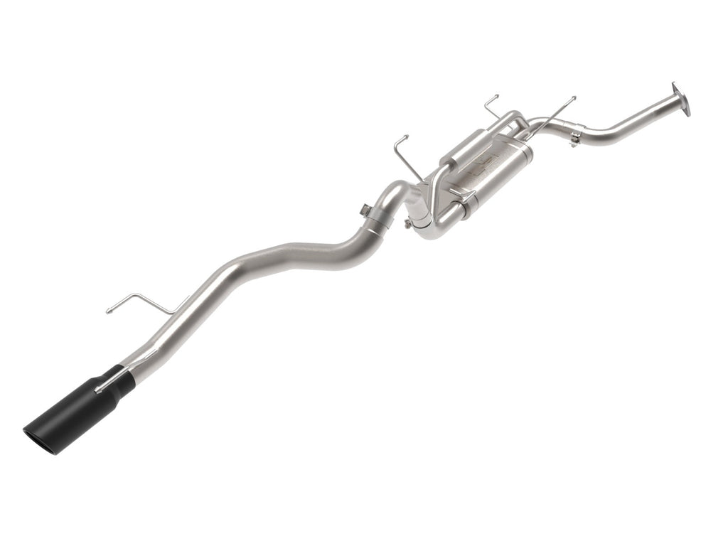 aFe Vulcan Series 2-1/2 IN to 3 IN 304 Stainless Steel Cat-Back Exhaust System w/ Black Tip - Toyota 4Runner 2025-2026