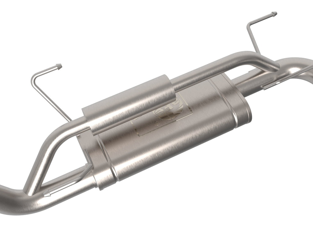 aFe Vulcan Series 2-1/2 IN to 3 IN 304 Stainless Steel Cat-Back Exhaust System w/ Black Tip - Toyota 4Runner 2025-2026
