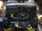 aFe Vulcan Series 2-1/2 IN to 3 IN 304 Stainless Steel Cat-Back Exhaust System w/ Black Tip - Toyota 4Runner 2025-2026