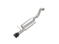aFe Takeda 2-1/2 IN 304 Stainless Steel Axle-Back Exhaust System w/ Black Tip - Toyota Corolla 2014-2019