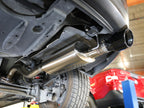 aFe Takeda 2-1/2 IN 304 Stainless Steel Axle-Back Exhaust System w/ Black Tip - Toyota Corolla 2014-2019