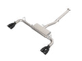 aFe Takeda 2-1/2 IN 304 Stainless Steel Cat-Back Exhaust System w/ Black Tip - Lexus NX250 2022-2025