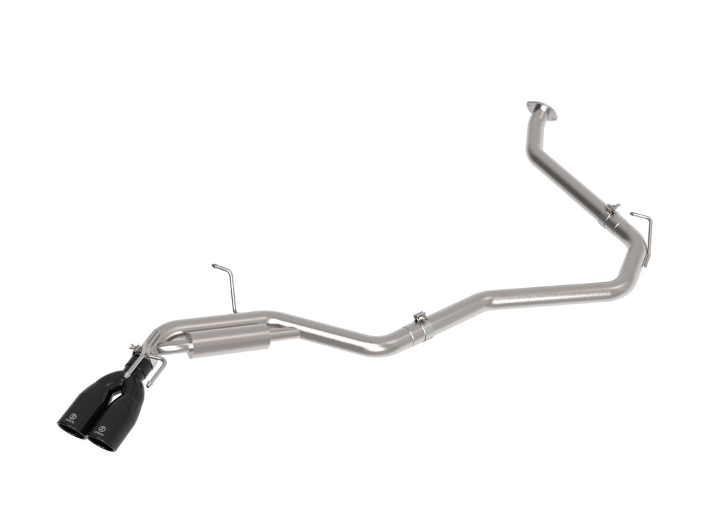 aFe Takeda 2-1/2 IN 304 Stainless Steel Cat-Back Exhaust w/ Black Tips - Toyota Camry 2025-2026