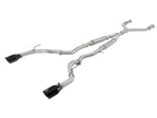 aFe Takeda 2-1/2 IN 304 Stainless Steel Cat-Back Exhaust System - Infiniti Q50 2016-2024