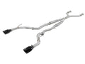 aFe Takeda 2-1/2 IN 304 Stainless Steel Cat-Back Exhaust System - Infiniti Q50 2016-2024