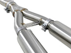 aFe Takeda 2-1/2 IN 304 Stainless Steel Cat-Back Exhaust System - Infiniti Q50 2016-2024