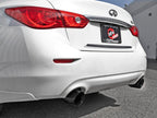 aFe Takeda 2-1/2 IN 304 Stainless Steel Cat-Back Exhaust System - Infiniti Q50 2016-2024