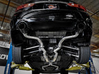 aFe Takeda 2-1/2 IN 304 Stainless Steel Cat-Back Exhaust System - Infiniti Q50 2016-2024
