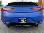 aFe Takeda 2-1/2 IN 304 Stainless Steel Axle-Back Exhaust System - Infiniti Q60 2017-2022