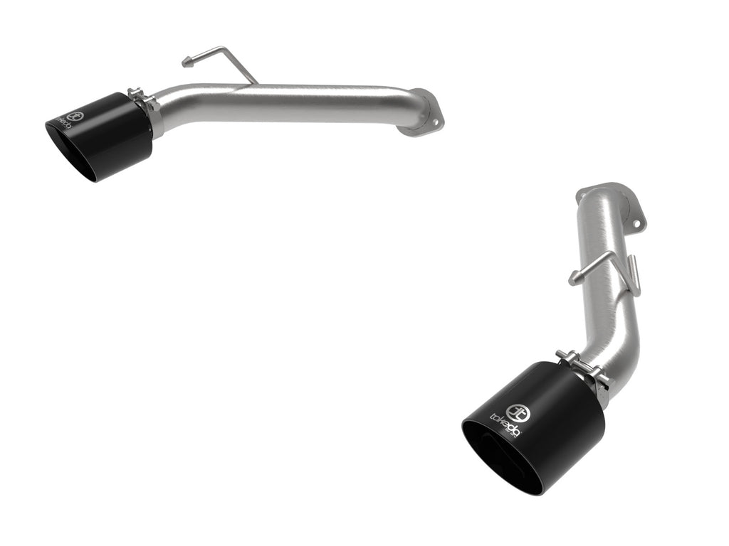 aFe Takeda 2-1/2 IN 304 Stainless Steel Axle-Back Exhaust System w/ Black Tip - Nissan Z 2023-2026
