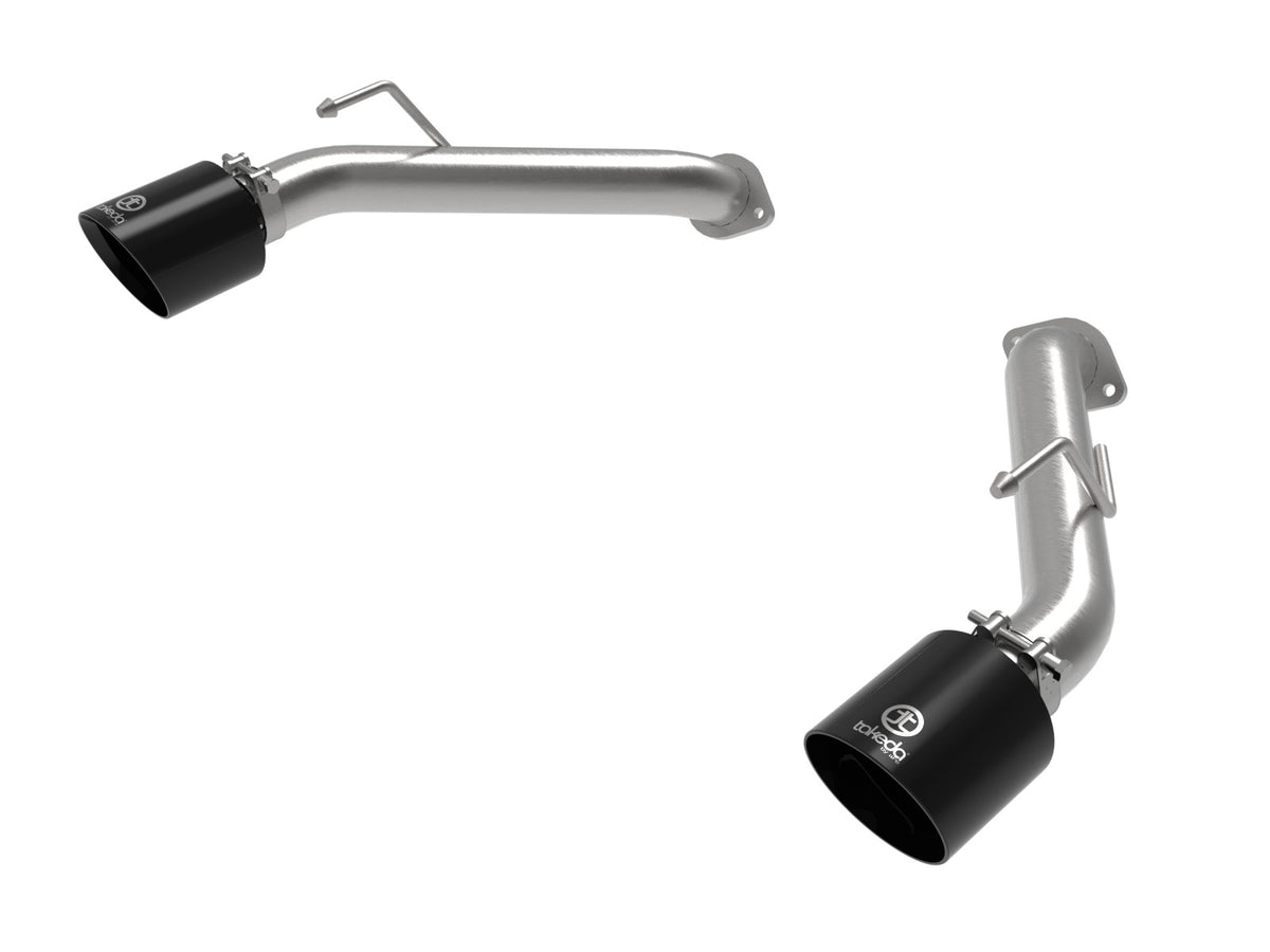 aFe Takeda 2-1/2 IN 304 Stainless Steel Axle-Back Exhaust System w/ Black Tip - Nissan Z 2023-2026