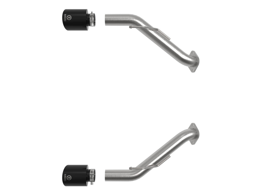 aFe Takeda 2-1/2 IN 304 Stainless Steel Axle-Back Exhaust System w/ Black Tip - Nissan Z 2023-2026