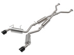 aFe Takeda 2-1/2 IN 304 Stainless Steel Cat-Back Exhaust System w/ Black Tip - Nissan 370Z 2009-2020
