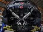 aFe Takeda 2-1/2 IN 304 Stainless Steel Cat-Back Exhaust System w/ Black Tip - Nissan 370Z 2009-2020