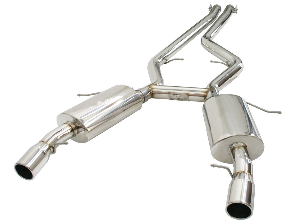 aFe MACH Force-Xp 2-3/4 IN 304 Stainless Steel Cat-Back Exhaust System - BMW 335i (E90/E92) 2007-2010