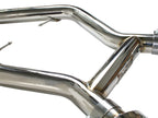 aFe MACH Force-Xp 2-3/4 IN 304 Stainless Steel Cat-Back Exhaust System - BMW 335i (E90/E92) 2007-2010