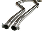 aFe MACH Force-Xp 2-3/4 IN 304 Stainless Steel Cat-Back Exhaust System - BMW 335i (E90/E92) 2007-2010