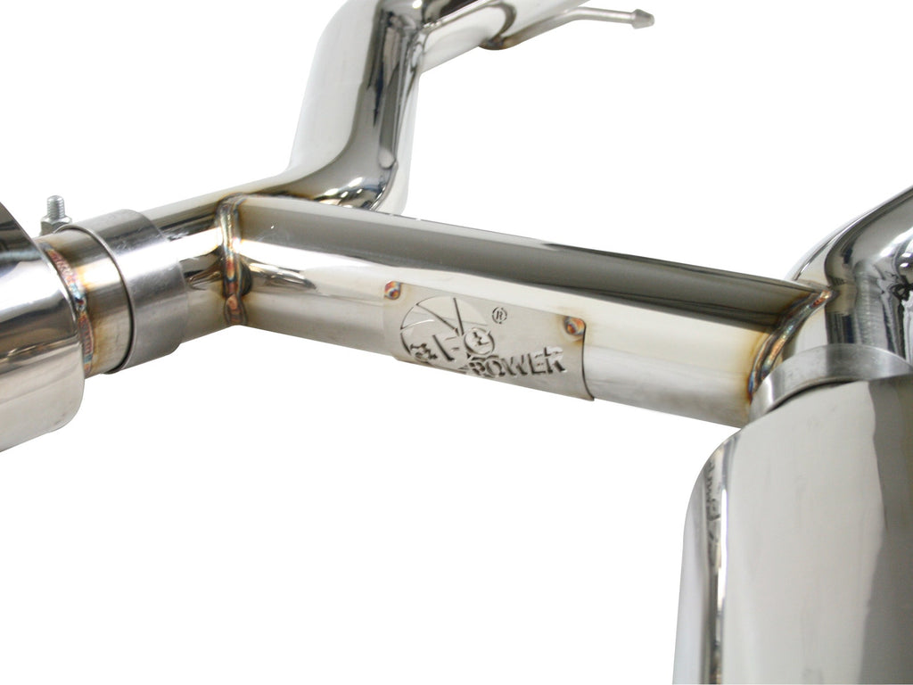 aFe MACH Force-Xp 2-3/4 IN 304 Stainless Steel Cat-Back Exhaust System - BMW 335i (E90/E92) 2007-2010