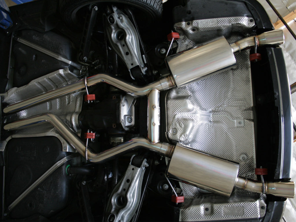 aFe MACH Force-Xp 2-3/4 IN 304 Stainless Steel Cat-Back Exhaust System - BMW 335i (E90/E92) 2007-2010