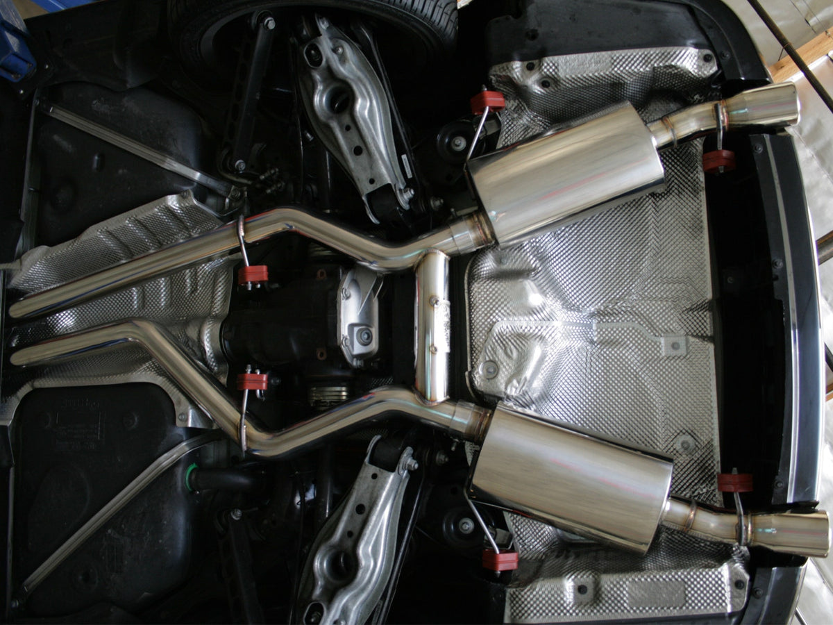aFe MACH Force-Xp 2-3/4 IN 304 Stainless Steel Cat-Back Exhaust System - BMW 335i (E90/E92) 2007-2010
