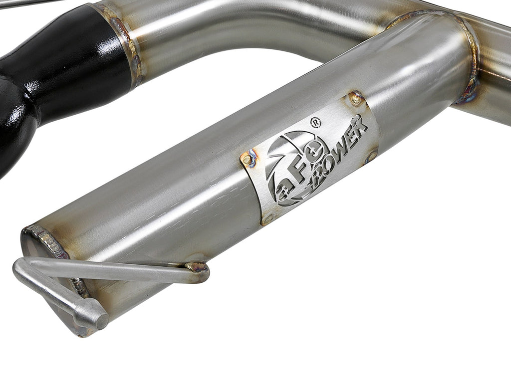 aFe MACH Force-Xp 3 IN 304 Stainless Steel Axle-Back Exhaust System - BMW 135i (E82/E88) 2008-2013