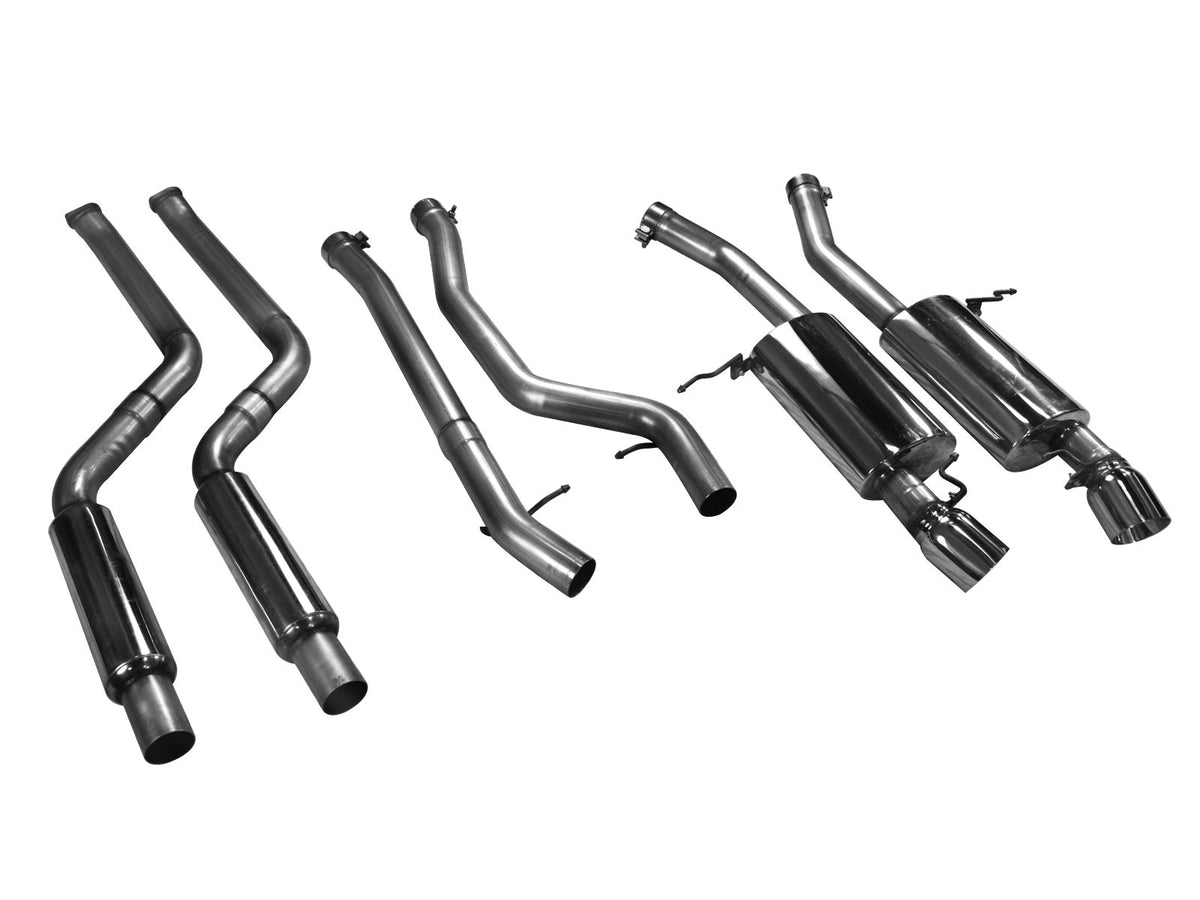 aFe MACH Force-Xp 2-3/4 IN 304 Stainless Steel Cat-Back Exhaust System - BMW 335i (E90/E92) 2011-2012