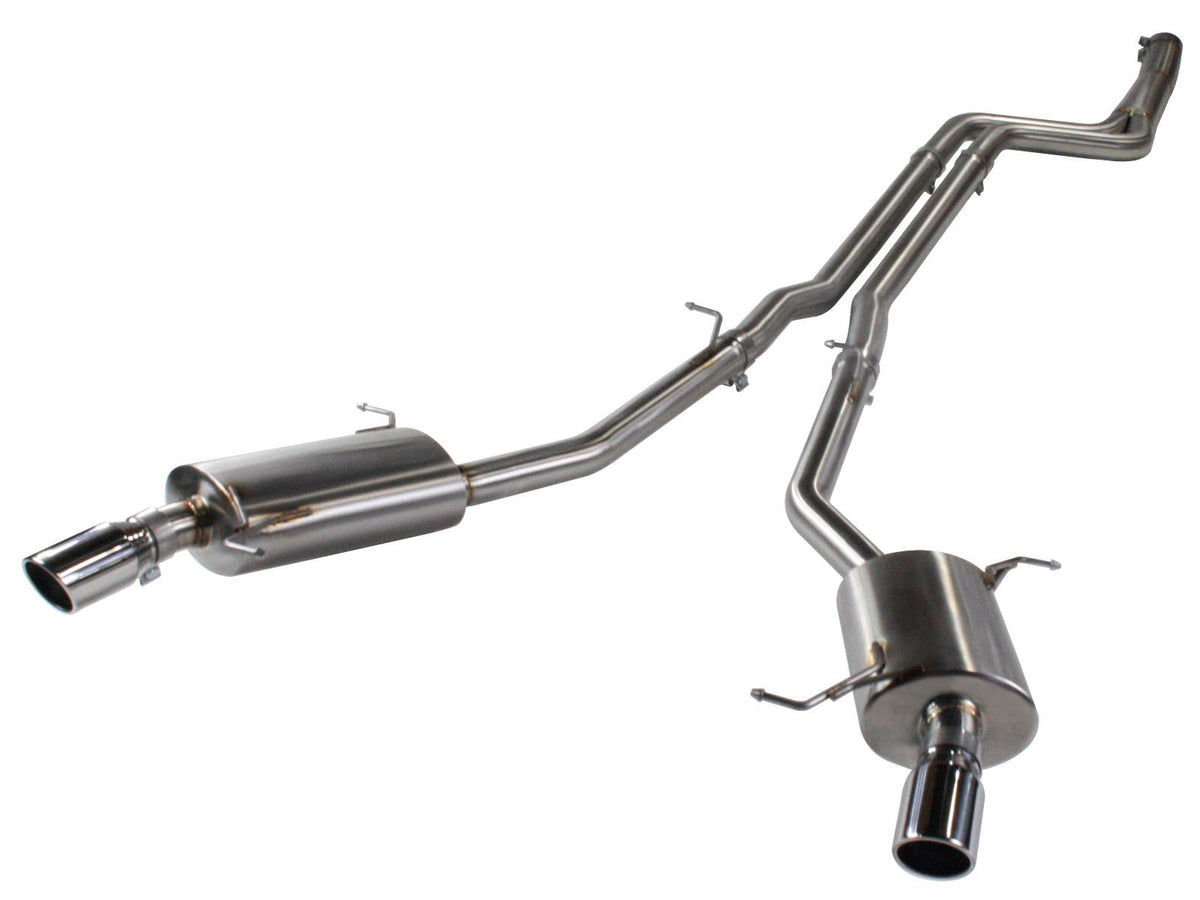 aFe MACH Force-Xp 2-1/2 IN 304 Stainless Steel Cat-Back Exhaust System - BMW 535i (F10) 2011-2016