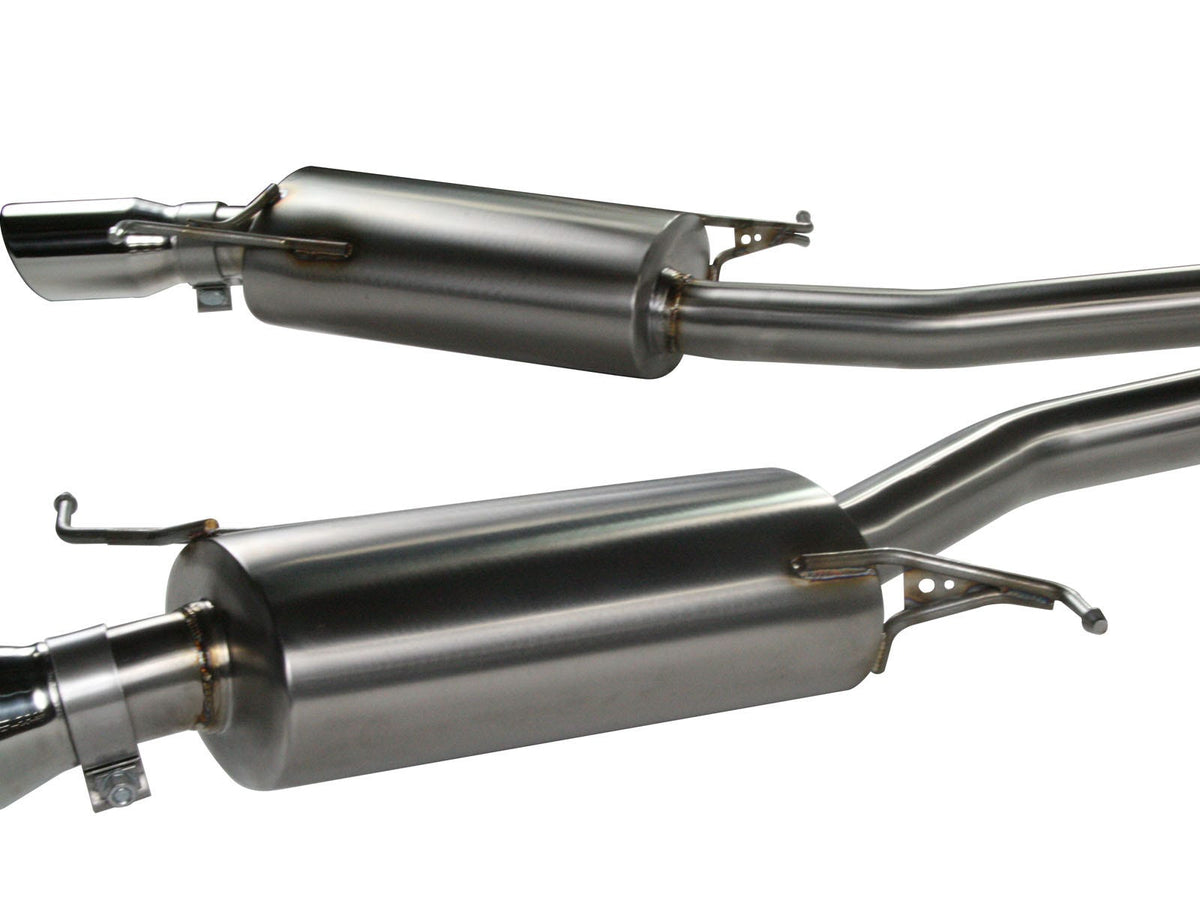aFe MACH Force-Xp 2-1/2 IN 304 Stainless Steel Cat-Back Exhaust System - BMW 535i (F10) 2011-2016