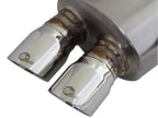 aFe MACH Force-Xp 2-1/2 IN 304 Stainless Steel Cat-Back Exhaust System - BMW 328i (E92/E93) 2007-2013