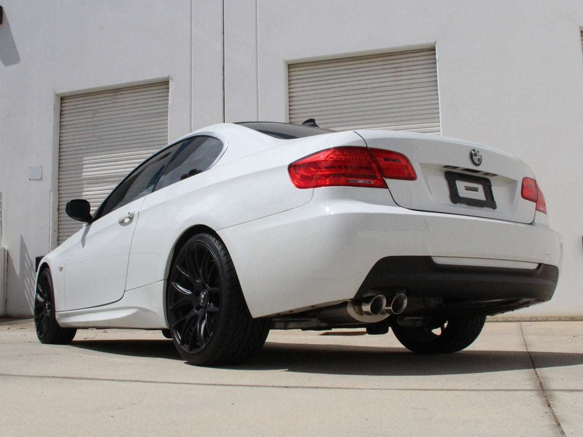 aFe MACH Force-Xp 2-1/2 IN 304 Stainless Steel Cat-Back Exhaust System - BMW 328i (E92/E93) 2007-2013